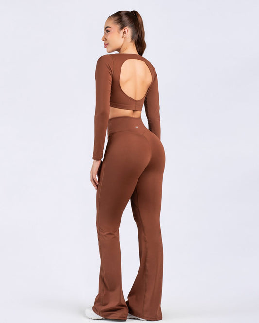 Conjunto Leggins y Crop Top Gymgirly | KAYBU REF. 1316