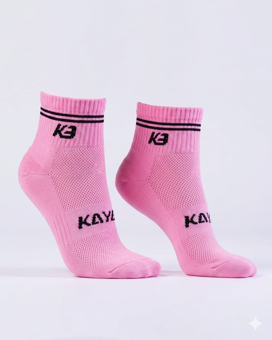 Medias Cortas Con Rayas ┃KAYBU