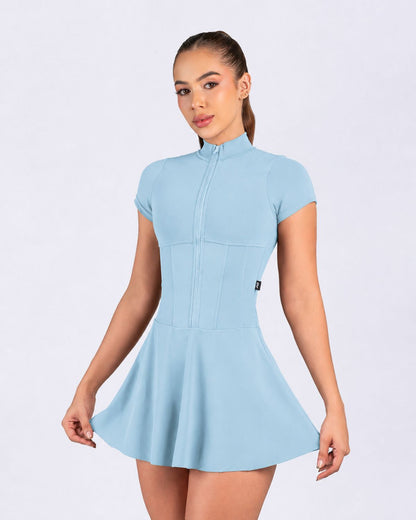 Vestido Dama Manga Glowgym┃KAYBU REF.1314