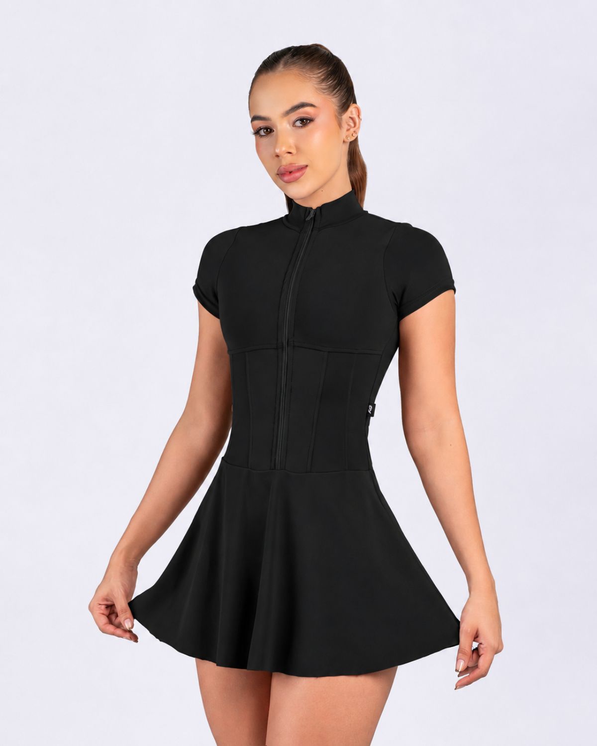 Vestido Dama Manga Glowgym┃KAYBU REF.1314