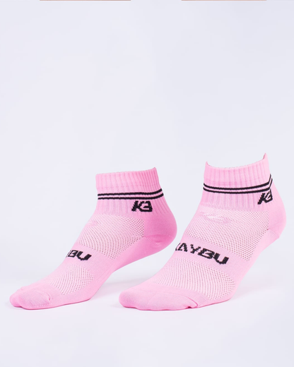 Medias Cortas Con Rayas ┃KAYBU