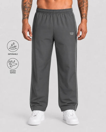 jogger Caída Recta Tela Impermeable Kaybu Code | KBMEN RF.436