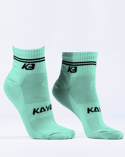 Medias Cortas Con Rayas ┃KAYBU