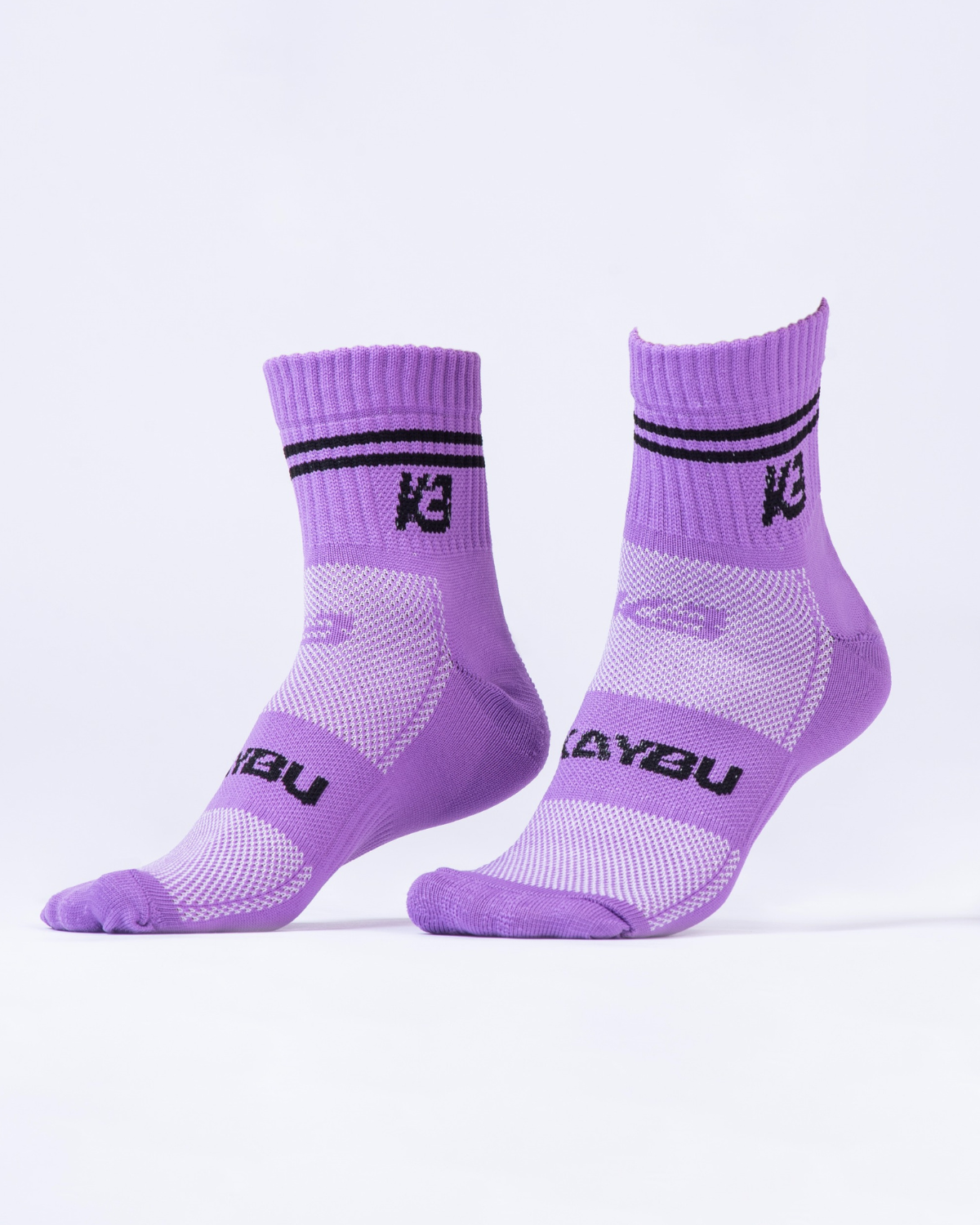 Medias Cortas Con Rayas ┃KAYBU