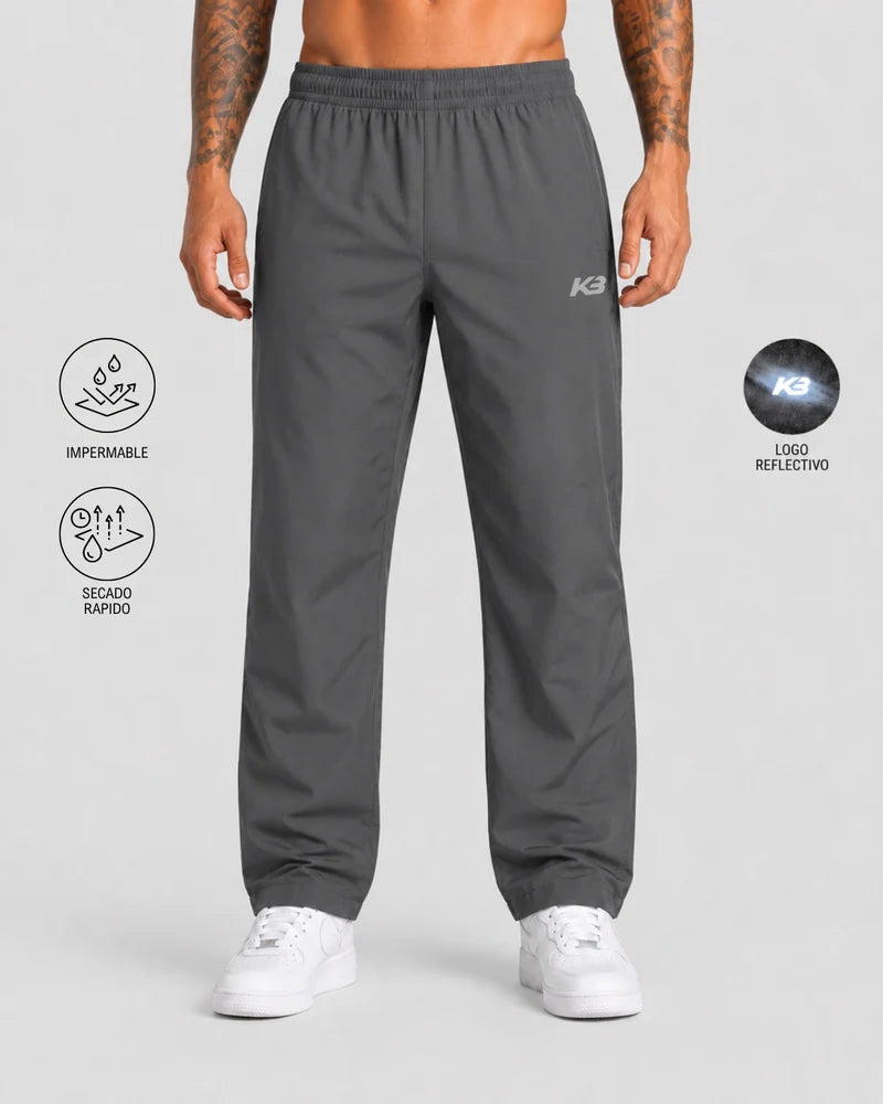 Jogger Caída Recta Tela Impermeable | KBMEN RF. 273