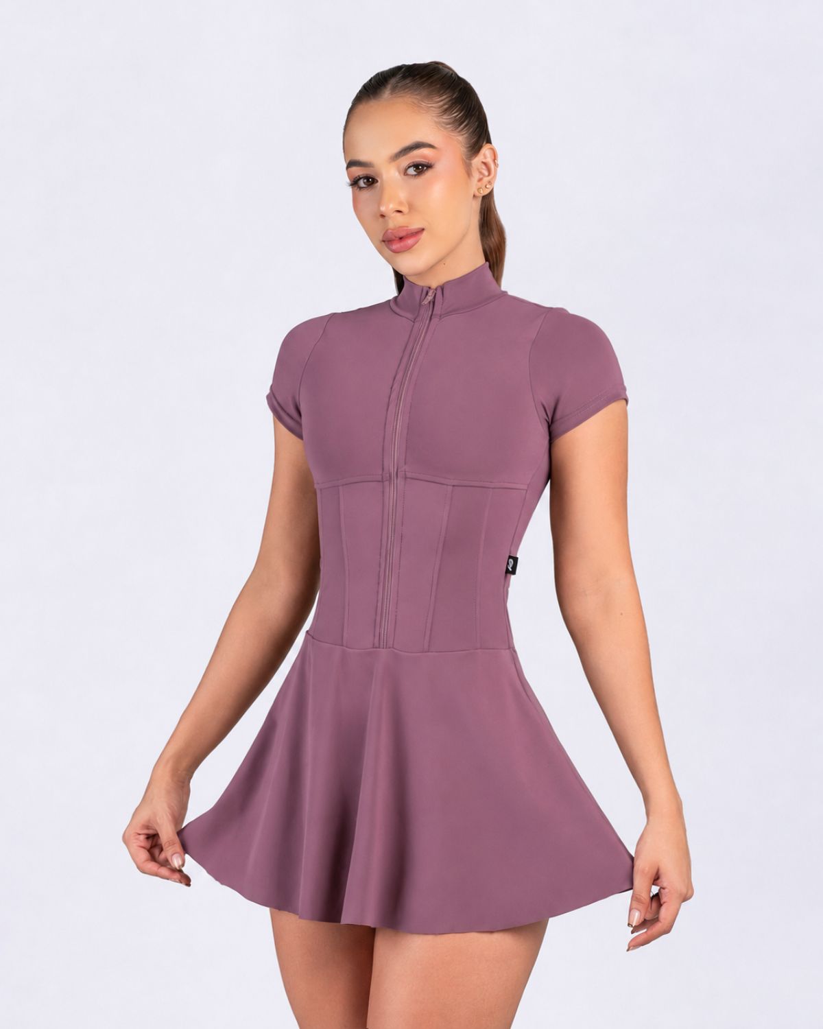 Vestido Dama Manga Glowgym┃KAYBU REF.1314