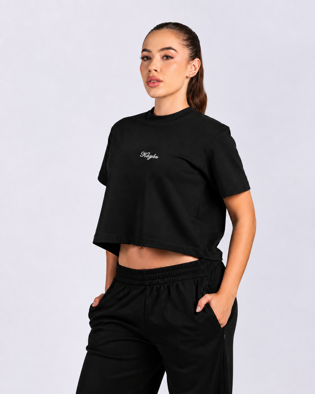 Blusa Oversize Corta Gymgirly | KAYBU Ref 1348
