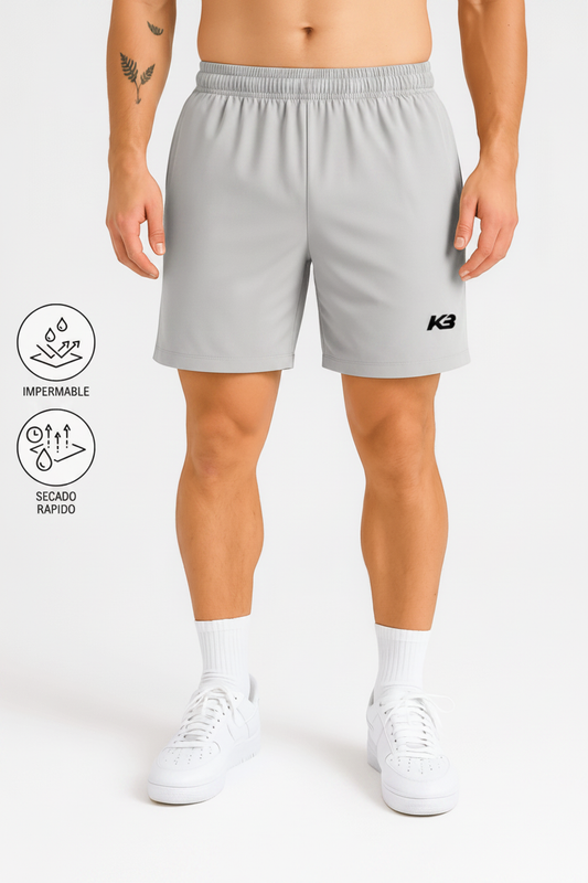 Short K3 Gris Claro